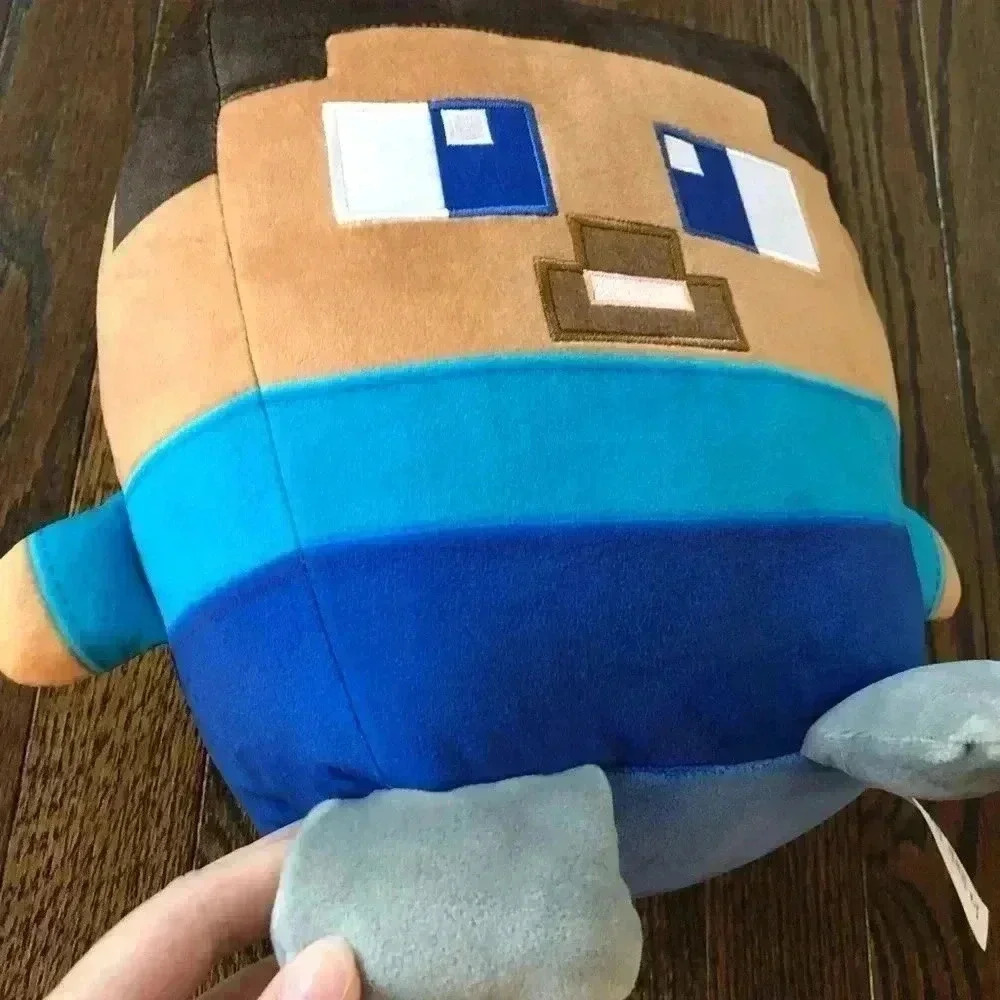 Minecraft x Cuutopia 10” Steve from Minecraft Soft Plush/Squish Toy - NWT! - Picture 6 of 7